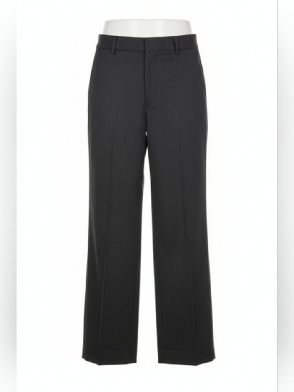 Vince SZ 10 Black Wide Leg Italian Wool Elastane Blend Unlined Sophisticate Pant